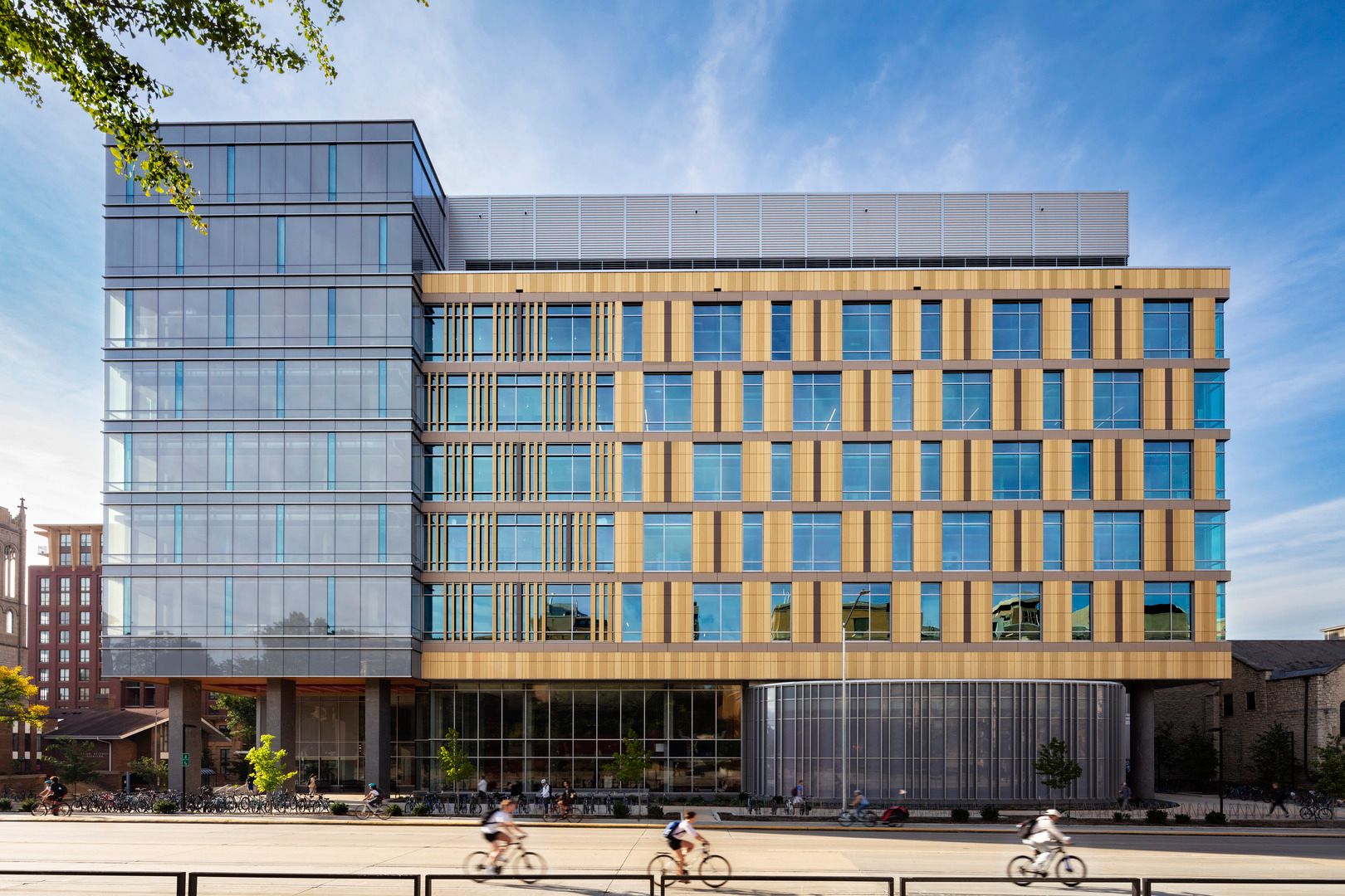 Exterior of Chemistry Tower at University of Wisconsin-Madison