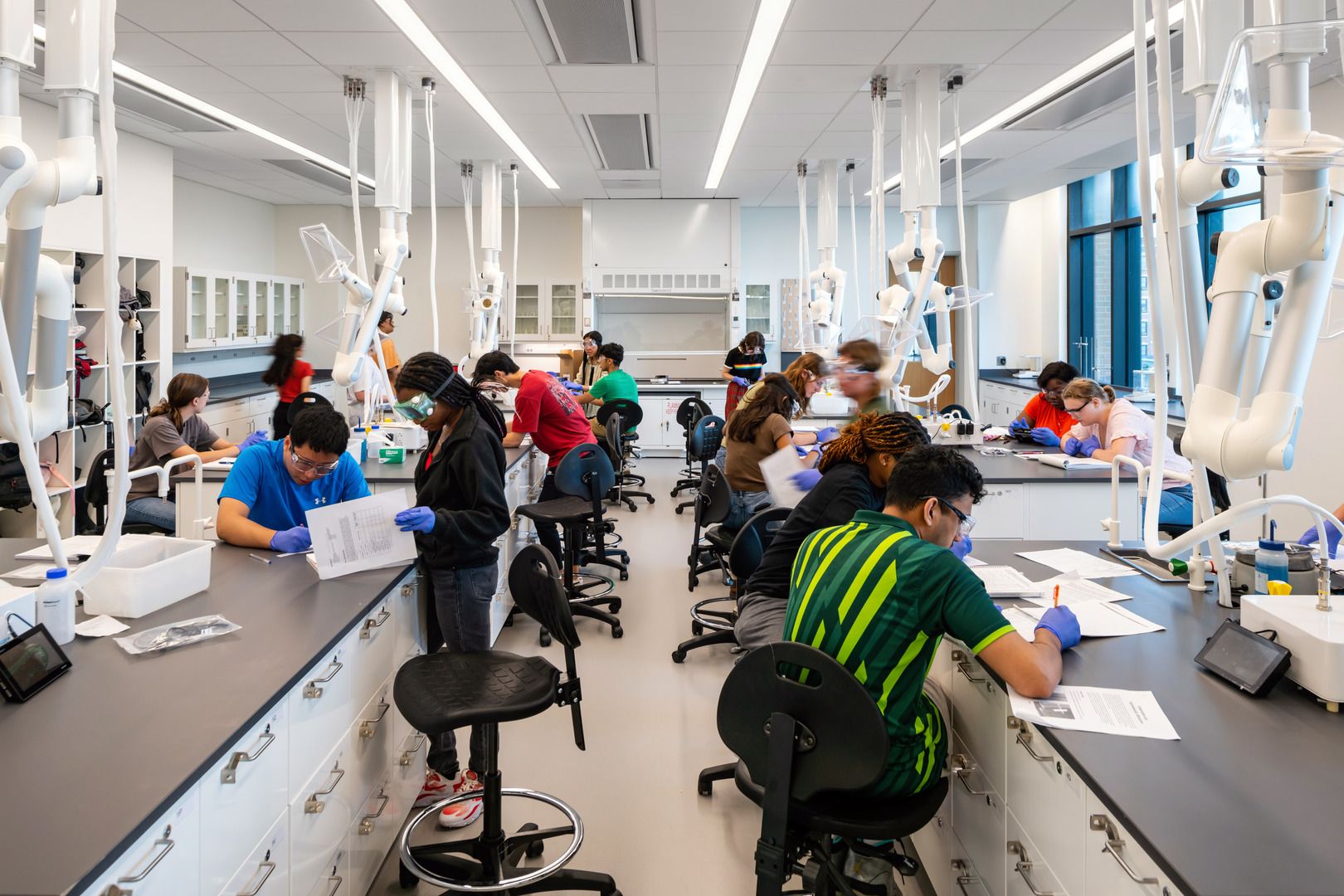 Virginia Commonwealth University’s STEM Building lab
