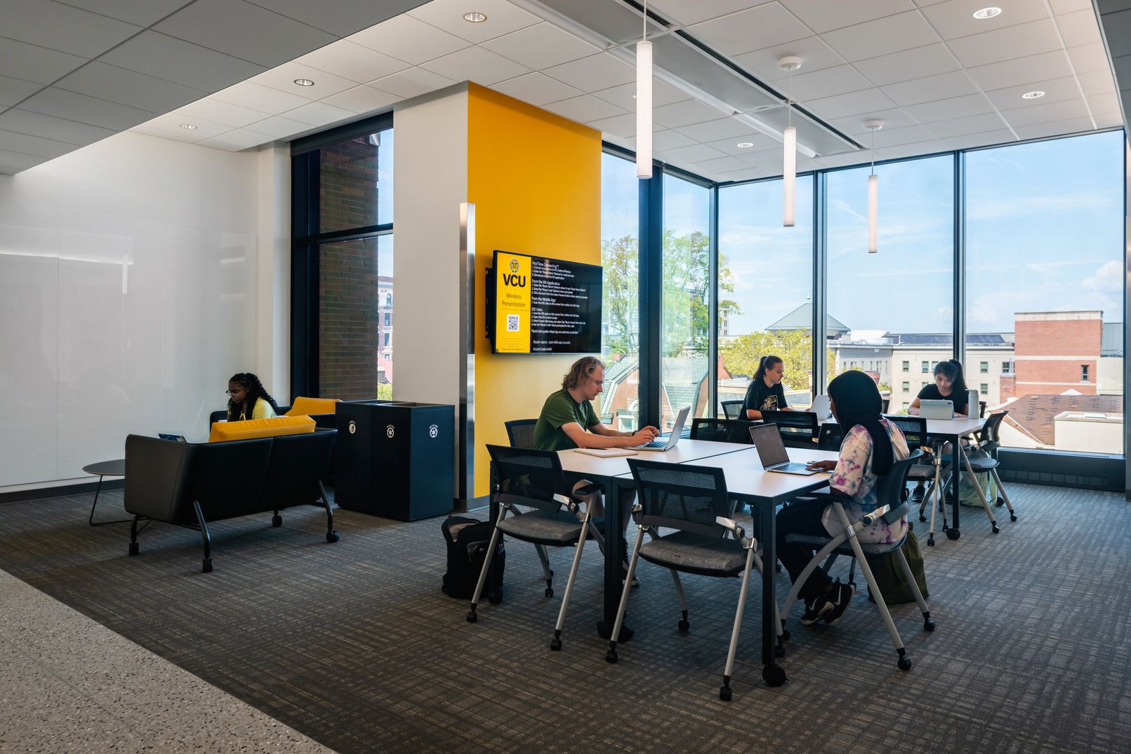 Virginia Commonwealth University’s STEM Building study area