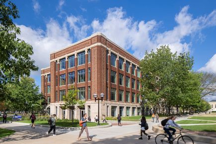 Exterior building at University of Michigan