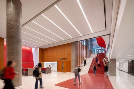 Interior staircase at University of Wisconsin-Madison