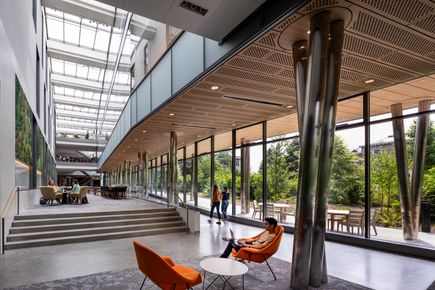 Interior of Singer Hall