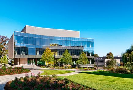 Exterior of American University Hall of Science