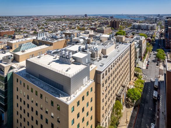 Exterior view of Bloomberg School of Public Health