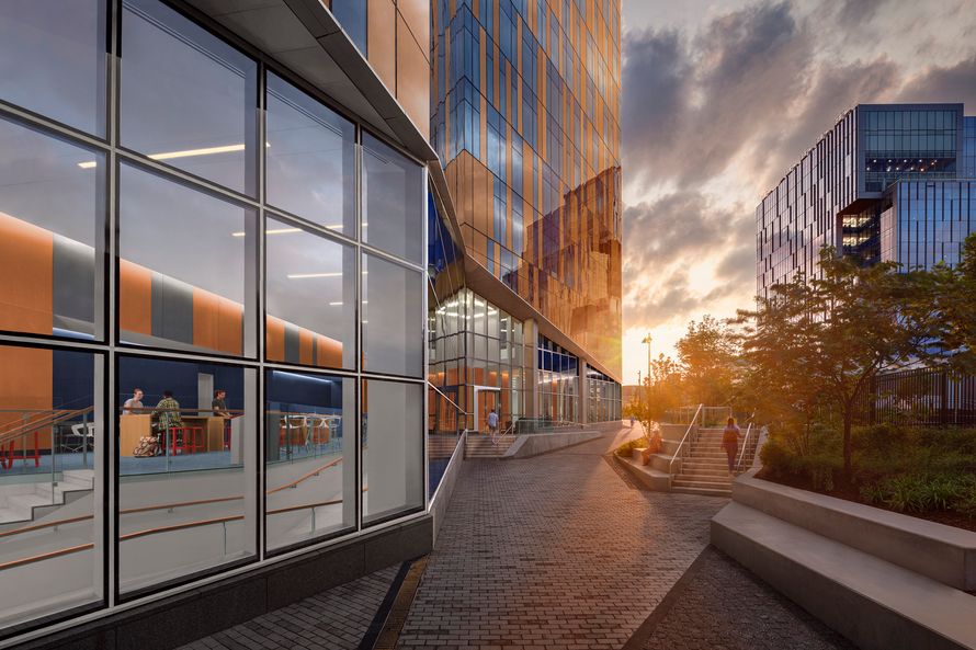 Exterior of Drexel University Health Science Building