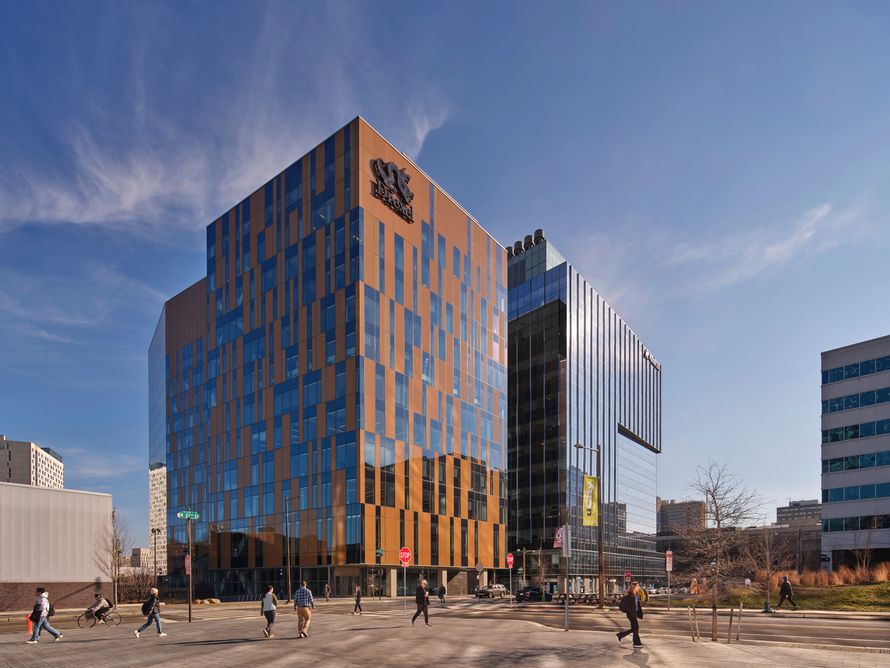 Exterior of Drexel University Health Science Building