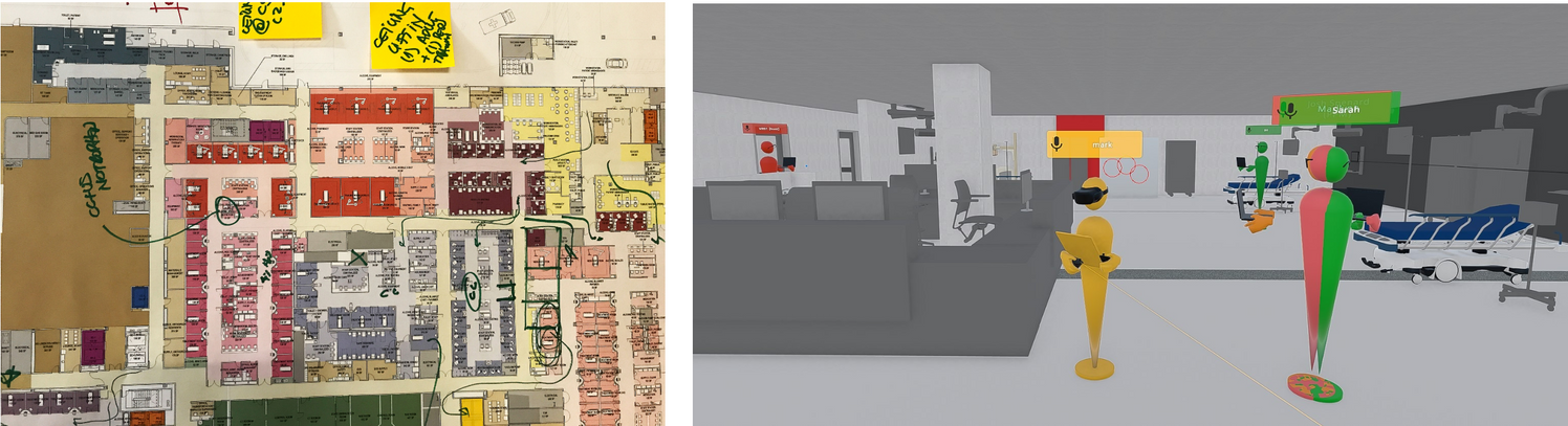 Floor Plan and 3d Rendering of University of Rochester’s Health Center